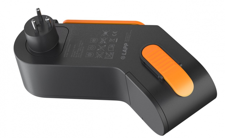 LAPP MOBILITY Mobility Dock laddare för elfordon, typ Danmark (5555925006) upp till 1,4 kW, 6 A, 1-fas, för mobil laddning av hybrid- och elbilar med Typ 2-anslutning