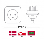LAPP MOBILITY Mobility Dock laddare för elfordon, typ Danmark (5555925006) upp till 1,4 kW, 6 A, 1-fas, för mobil laddning av hybrid- och elbilar med Typ 2-anslutning