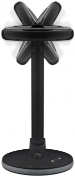 Goobay LED-förstoringslampa med stativ, 6 W, svart 80-450 lm, dimbar, 100 mm glaslins, 1,75x förstoring, 3 dioptrier Goobay LED-förstoringslampa med stativ, 6 W, svart 80-450 lm, dimbar, 100 mm glaslins, 1,75x förstoring, 3 dioptrier