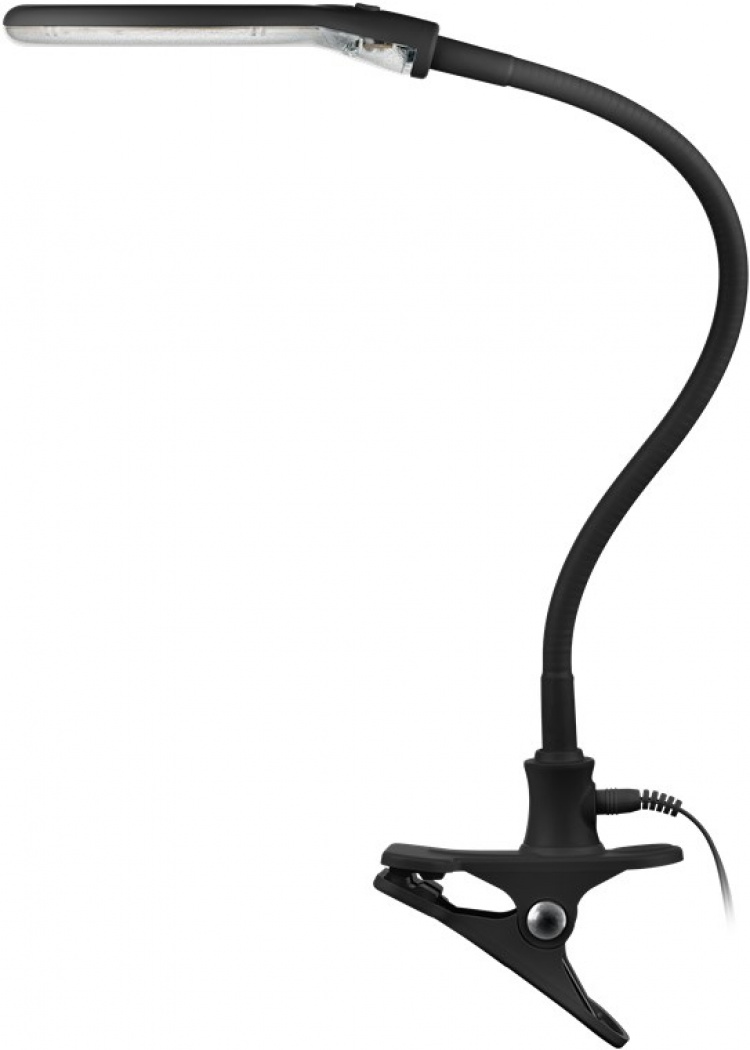 Goobay LED-förstoringslampa med klämma, 6 W, svart 480 lm, 100 mm glaslins, 1,75x förstoring, 3 dioptrier Goobay LED-förstoringslampa med klämma, 6 W, svart 480 lm, 100 mm glaslins, 1,75x förstoring, 3 dioptrier