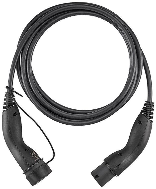 Lapp Mobility Type 2 Charging Cable 7.4 kW/Smooth / 32 A / 1-Phase/E-Car Charging Cable/Mode 3/7 m