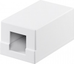Goobay Keystone tom kåpa, 1-port med enkel snap-in-montering