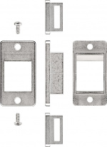 Goobay Keystone-fäste för installation av enhet och hölje lämplig för Keystone-port med 19,2 x 14,9 mm