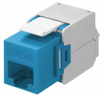 Goobay Keystone-modul RJ45 CAT 6A, UTP 16,5 mm bred, krokodiltyp, klämlist för verktygslös IDC-montering Goobay Keystone-modul RJ45 CAT 6A, UTP 16,5 mm bred, krokodiltyp, klämlist för verktygslös IDC-montering