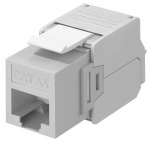 Goobay Keystone-modul RJ45 CAT 6A, UTP 16,5 mm bred, krokodiltyp, klämlist för verktygslös IDC-montering Goobay Keystone-modul RJ45 CAT 6A, UTP 16,5 mm bred, krokodiltyp, klämlist för verktygslös IDC-montering