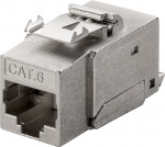 Goobay Keystone-modul RJ45 CAT 6, STP, 250 MHz 17,0 mm bred, krokodiltyp, för verktygslös IDC-montering, snap-in-system Goobay Keystone-modul RJ45 CAT 6, STP, 250 MHz 17,0 mm bred, krokodiltyp, för verktygslös IDC-montering, snap-in-system