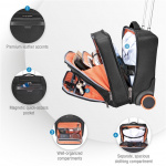 everki Journey (EKB440) Laptop vagn med inställbar fack för maskiner från 11 tum till 16 tum