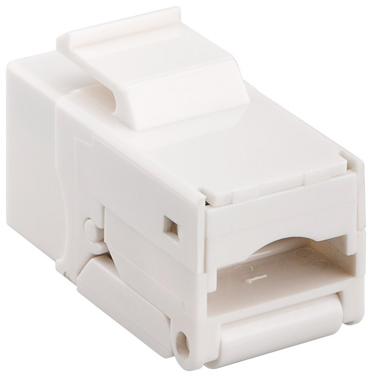 Goobay Keystone-modul RJ45 CAT 6, UTP, 250 MHz 16,2 mm bred, klämlist för IDC-montering (verktygsfri), snap-in-system Goobay Keystone-modul RJ45 CAT 6, UTP, 250 MHz 16,2 mm bred, klämlist för IDC-montering (verktygsfri), snap-in-system