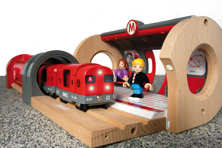 BRIO World 33513 - Tunnelbaneset BRIO World 33513 - Tunnelbaneset