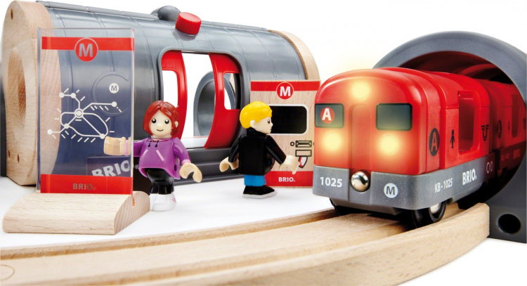 BRIO World 33513 - Tunnelbaneset BRIO World 33513 - Tunnelbaneset