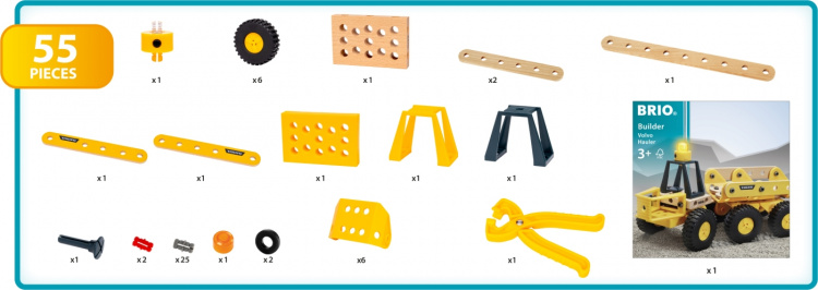 BRIO Builder 34599 - Volvo Dumper