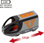 BRIO World 36047 - Batteridrivet passagerartåg