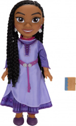 Disney WISH - Asha docka 38cm, Lila