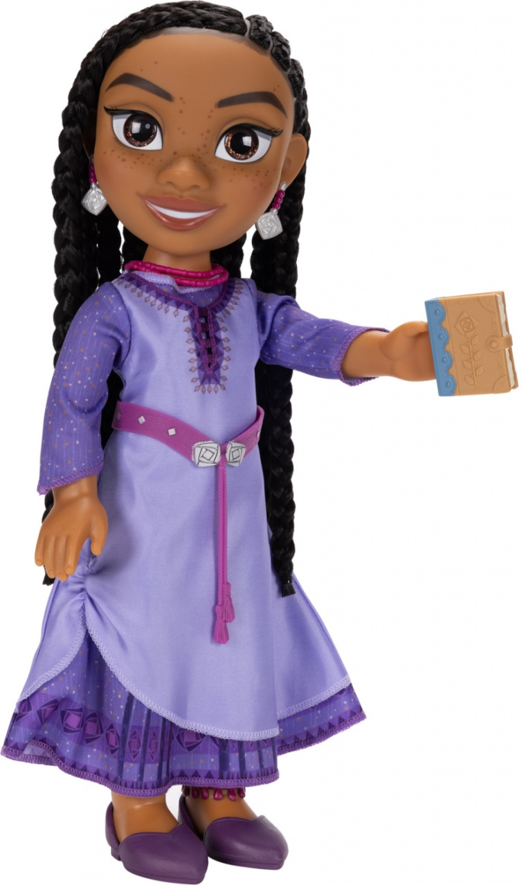Disney WISH - Asha docka 38cm, Lila