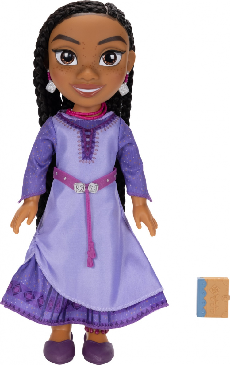 Disney WISH - Asha docka 38cm, Lila