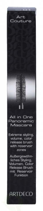 Artdeco Mascara All In One 10 ml #01 Black - Panoramic
