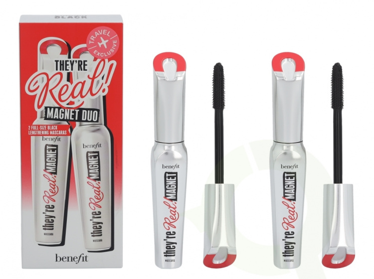 Benefit They\'re Real! Magnet Mascara Duo Set 18 gr 2x9gr - #1 Supercharged Black