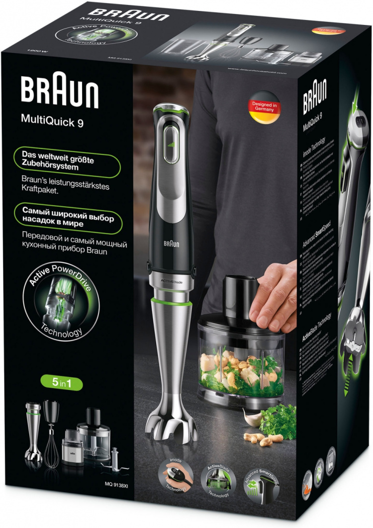 Braun MQ9138XI Multiquick 9 - stavmixer