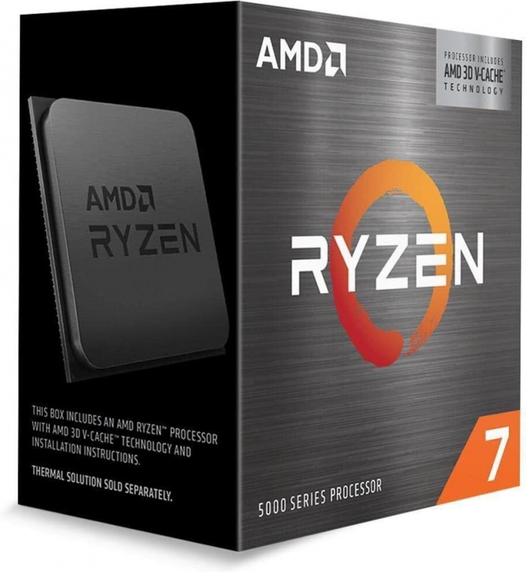AMD Ryzen 7 5800X3D -processor AM4 -sockel