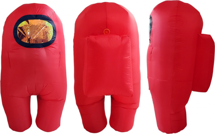 Among Us -uppblåsbar dräkt, stor