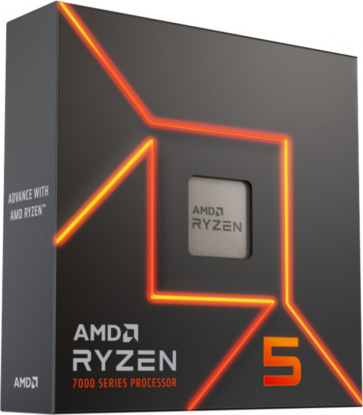 AMD Ryzen 5 7600X-processor för AM5-sockel