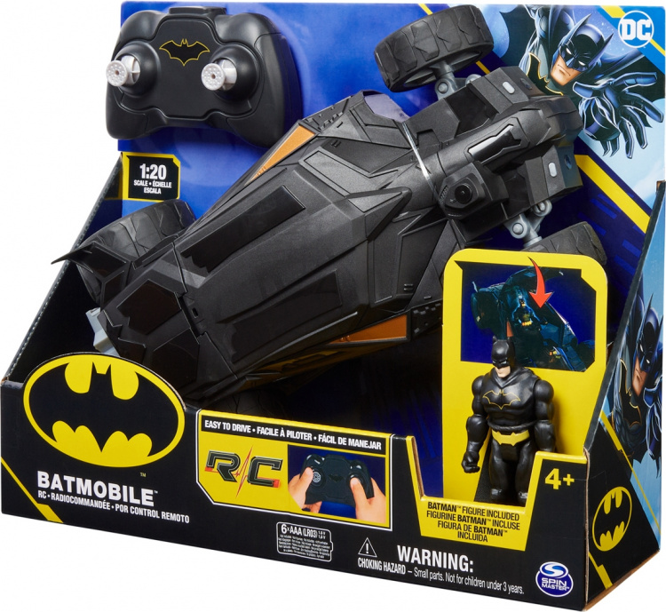 Batman Batmobile RC fjärrstyrd bil Batman Batmobile RC fjärrstyrd bil