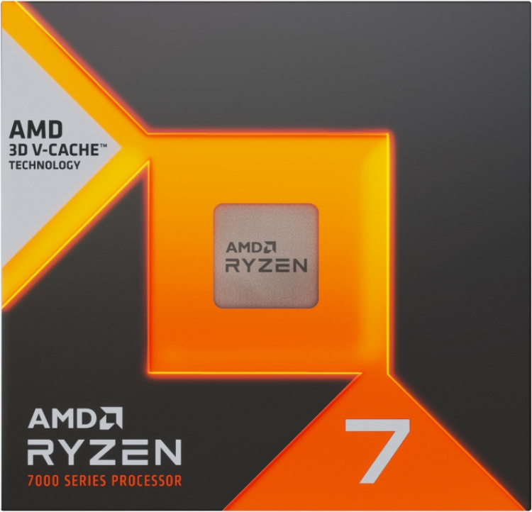 AMD Ryzen 7 7800X3D-processor för AM5-sockel