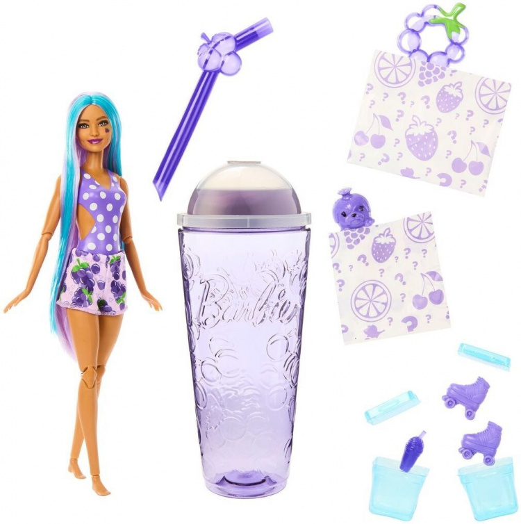 Barbie Pop Reveal Grape Fizz - modefigur