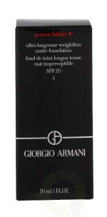 Armani Power Fabric+ Ultra Longwear Matte Foundation SPF20 30 ml #4