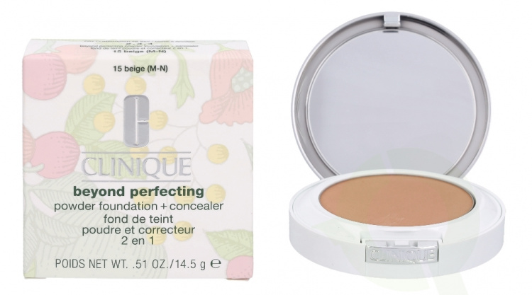 Clinique Beyond Perfecting Powder Foundation + Concealer 14.5 gr #15 Beige