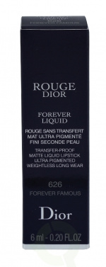 Christian Dior Dior Rouge Dior Forever Transfer-Free Liquid Lipstick 6 ml #626 Forever Famous