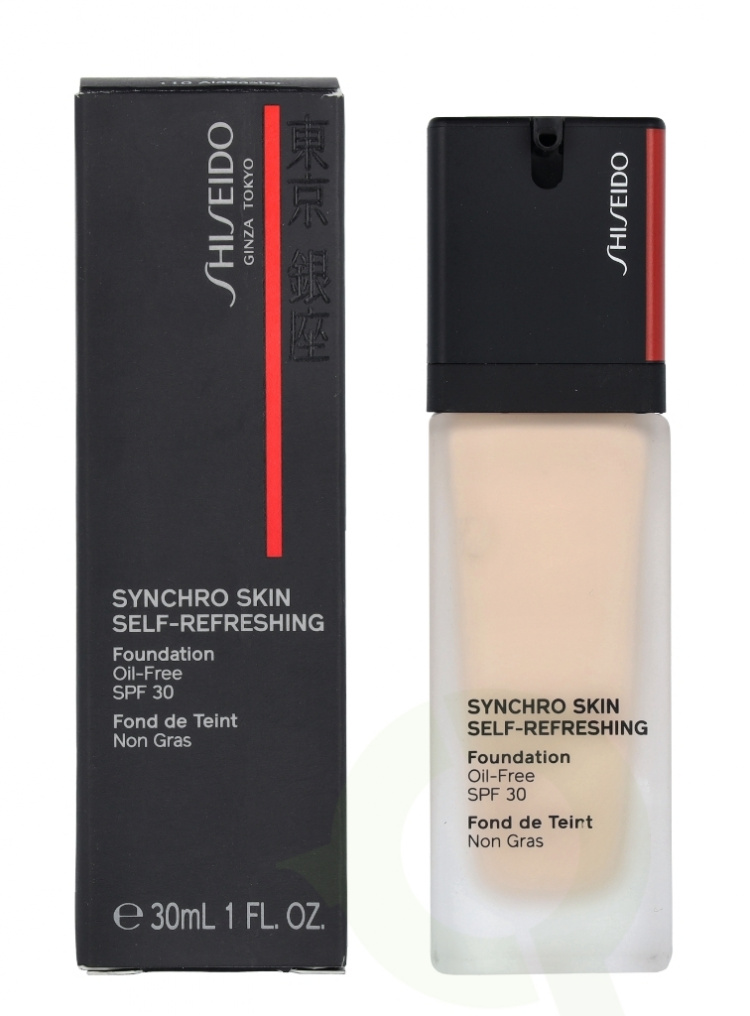 Shiseido Synchro Skin Self-Refreshing Foundation SPF30 30 ml #110 Alabaster