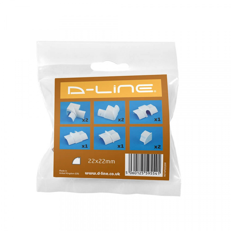 D-LINE Adapter Kit 22x22mm Vit