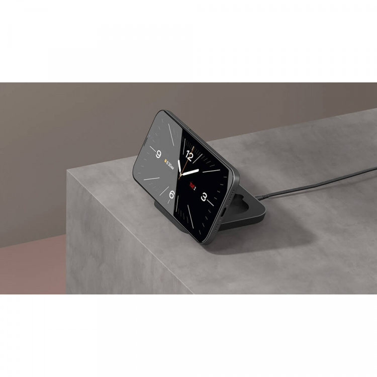 Zens Magnetisk Nattbordsladdare Qi 15W Apple Snabbladdning