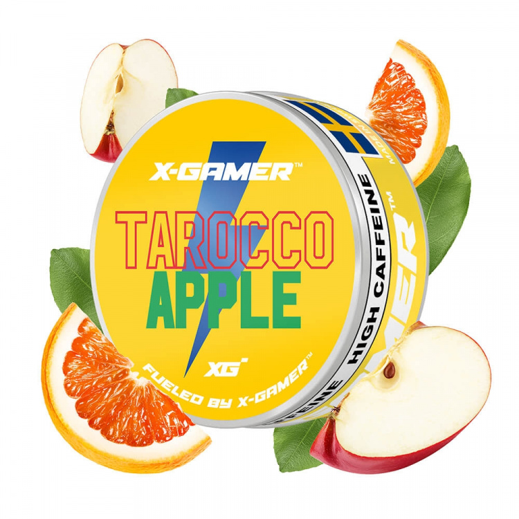 X-GAMER Energi Snus Tarocco Apple X-GAMER Energi Snus Tarocco Apple