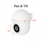 Hombli Smart Pan & Tilt-Kamera Vit