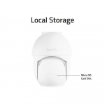 Hombli Smart Pan & Tilt-Kamera Vit