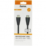 Hama Kabel HDMI Svart 1.5m