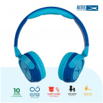 Altec Lansing Barnhörlur Trådlös 2in1 On-Ear Blå Altec Lansing Barnhörlur Trådlös 2in1 On-Ear Blå