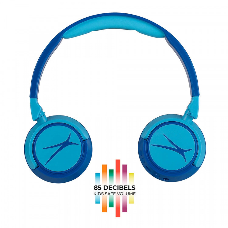 Altec Lansing Barnhörlur Trådlös 2in1 On-Ear Blå Altec Lansing Barnhörlur Trådlös 2in1 On-Ear Blå