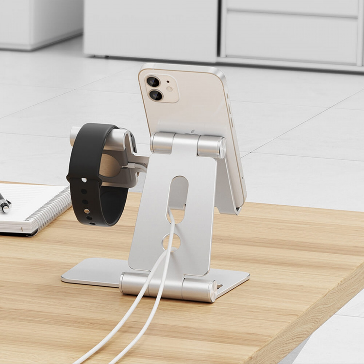 Desire2 Restore Pro Laddningsställ för Apple Watch Silver Desire2 Restore Pro Laddningsställ för Apple Watch Silver