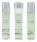 Chanel Chance Eau Fraiche Giftset 60 ml, 3x Edt Spray Refill 20Ml - Twist and Spray