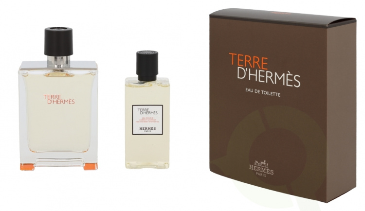 Hermes Terre D\'Hermes Giftset 180 ml Edt Spray 100ml/Hair & Body Shower Gel 80ml