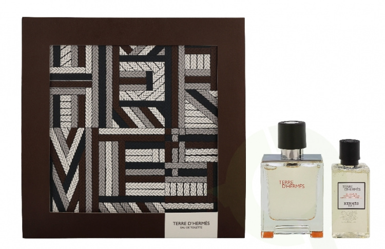Hermes Terre D\'Hermes Giftset 90 ml Edt Spray 50ml/Shower Gel 40ml