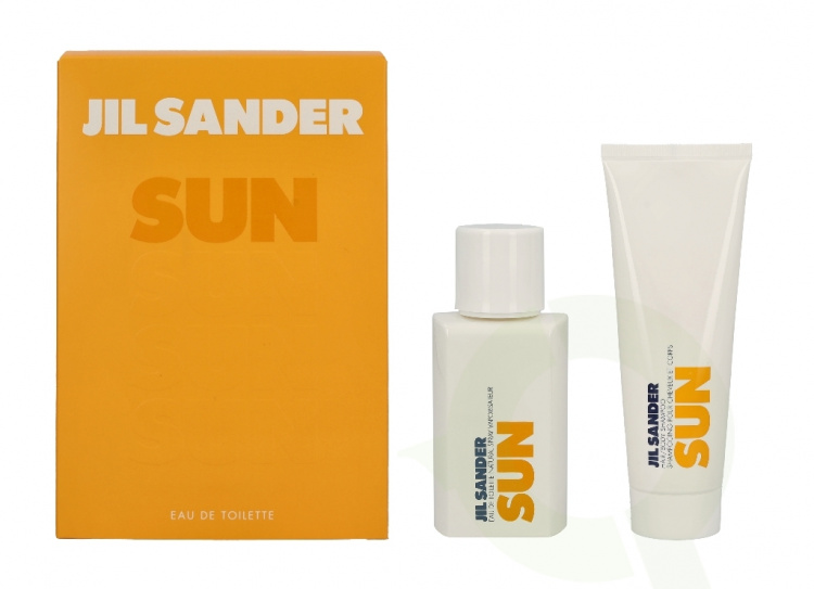 Jil Sander Sun Women Giftset 150 ml Edt Spray 75ml/Hair-Body Shampoo 75ml