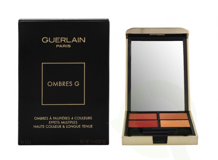 Guerlain Ombres G 4 Colors Eyeshadow Palette 6 gr #214 Exotic Orchid