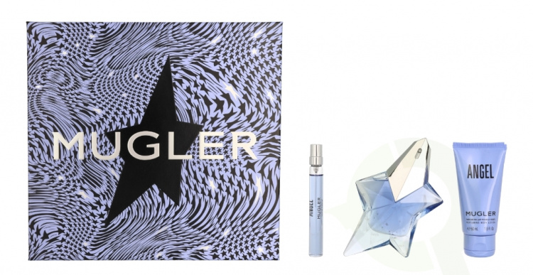 Thierry Mugler Angel Giftset 110 ml, Edp Spray 50ml/Body Lotion 50ml/Edp 10ml