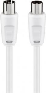 Goobay Antennkabel ( koaxial-plugg > koaxial-uttag ), 5 m Goobay Antennkabel ( koaxial-plugg > koaxial-uttag ), 5 m