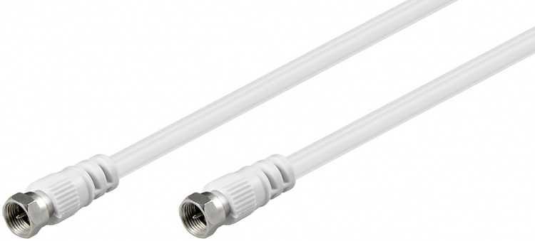 Goobay SAT-antennkabel ( F-plugg > F-plugg ), 1.5 m Goobay SAT-antennkabel ( F-plugg > F-plugg ), 1.5 m