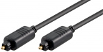 Goobay Toslink-kabel 5 mm Toslink-kontakt > Toslink-kontakt, ø 5 mm, 0.5 m Goobay Toslink-kabel 5 mm Toslink-kontakt > Toslink-kontakt, ø 5 mm, 0.5 m